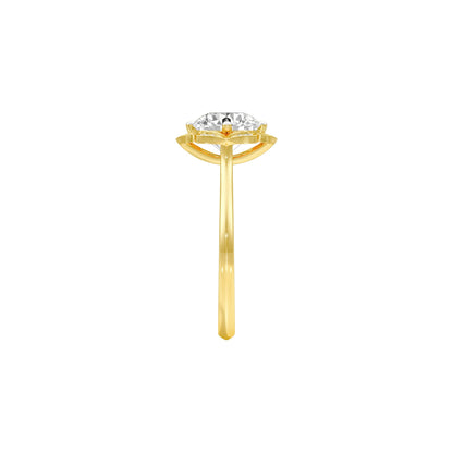 DLR001563 18 KT / Yellow Gold / 22