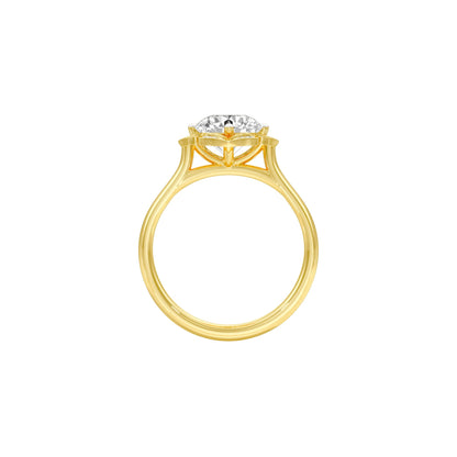 DLR001563 18 KT / Yellow Gold / 22