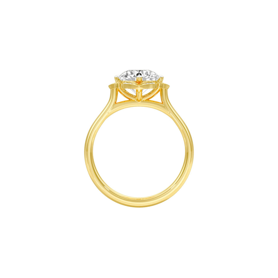 DLR001563 18 KT / Yellow Gold / 22
