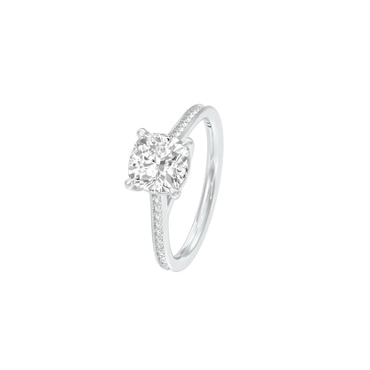 DLR001564 18 KT / White Gold / 22