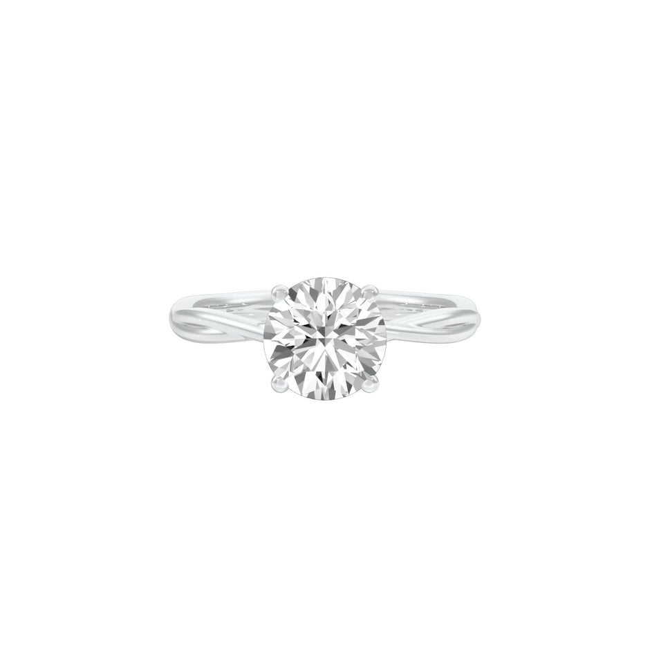 DLR001565 18 KT / White Gold / 22