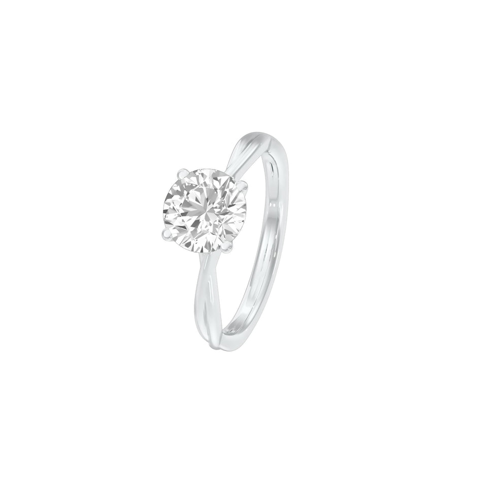 DLR001565 18 KT / White Gold / 22