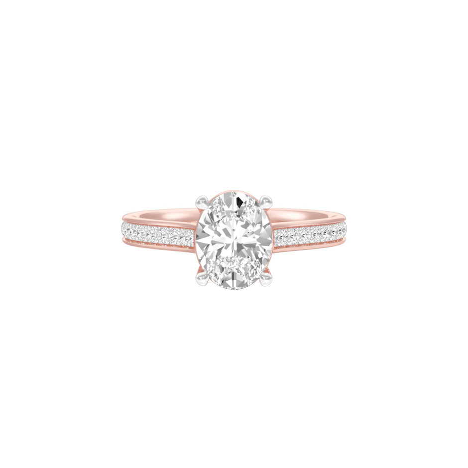 DLR001566 18 KT / Rose Gold / 22