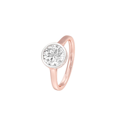 DLR001567 18 KT / Rose Gold / 22