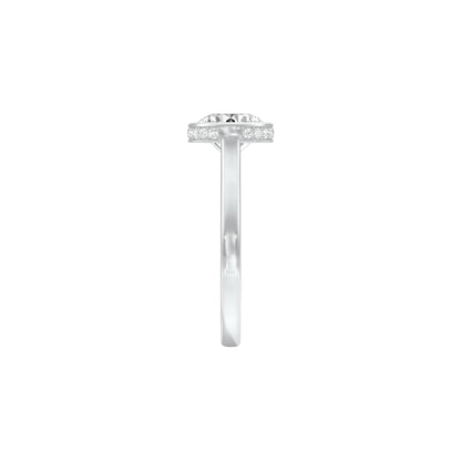 DLR001567 18 KT / White Gold / 22