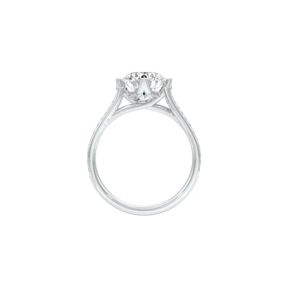 Heartstopper Diamond Engagement Ring 18 KT / White Gold / 22