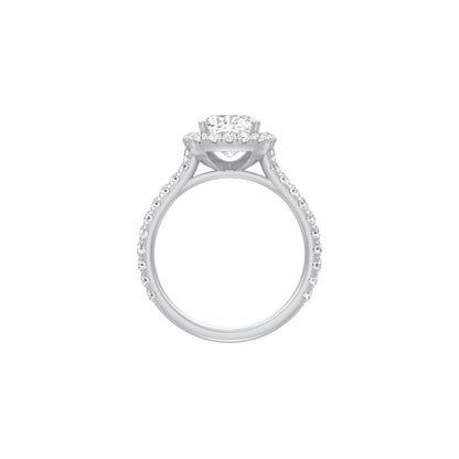 Foever Now Dazzles Diamond Engagement Ring 18 KT / White Gold / 18