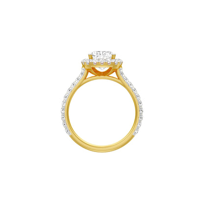 Foever Now Dazzles Diamond Engagement Ring 18 KT / Yellow Gold / 18
