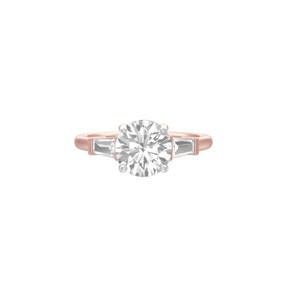 Love's Promises Diamond Engagement Ring 18 KT / Rose Gold / 18