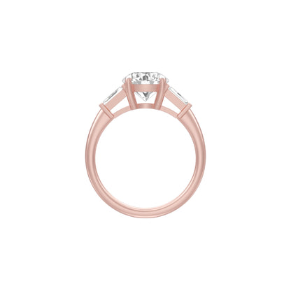 Love's Promises Diamond Engagement Ring 18 KT / Rose Gold / 18