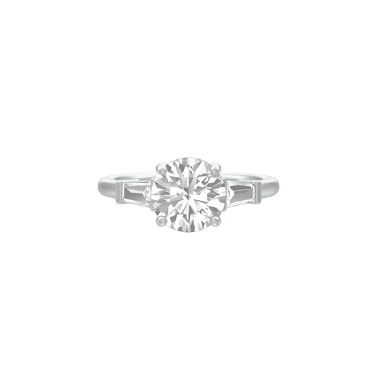 Love's Promises Diamond Engagement Ring 18 KT / White Gold / 18