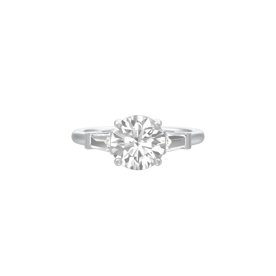 Love's Promises Diamond Engagement Ring 18 KT / White Gold / 18