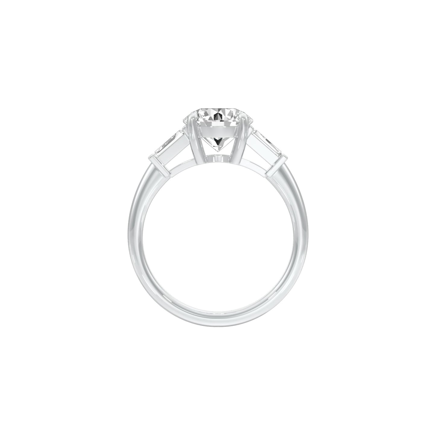 Love's Promises Diamond Engagement Ring 18 KT / White Gold / 22