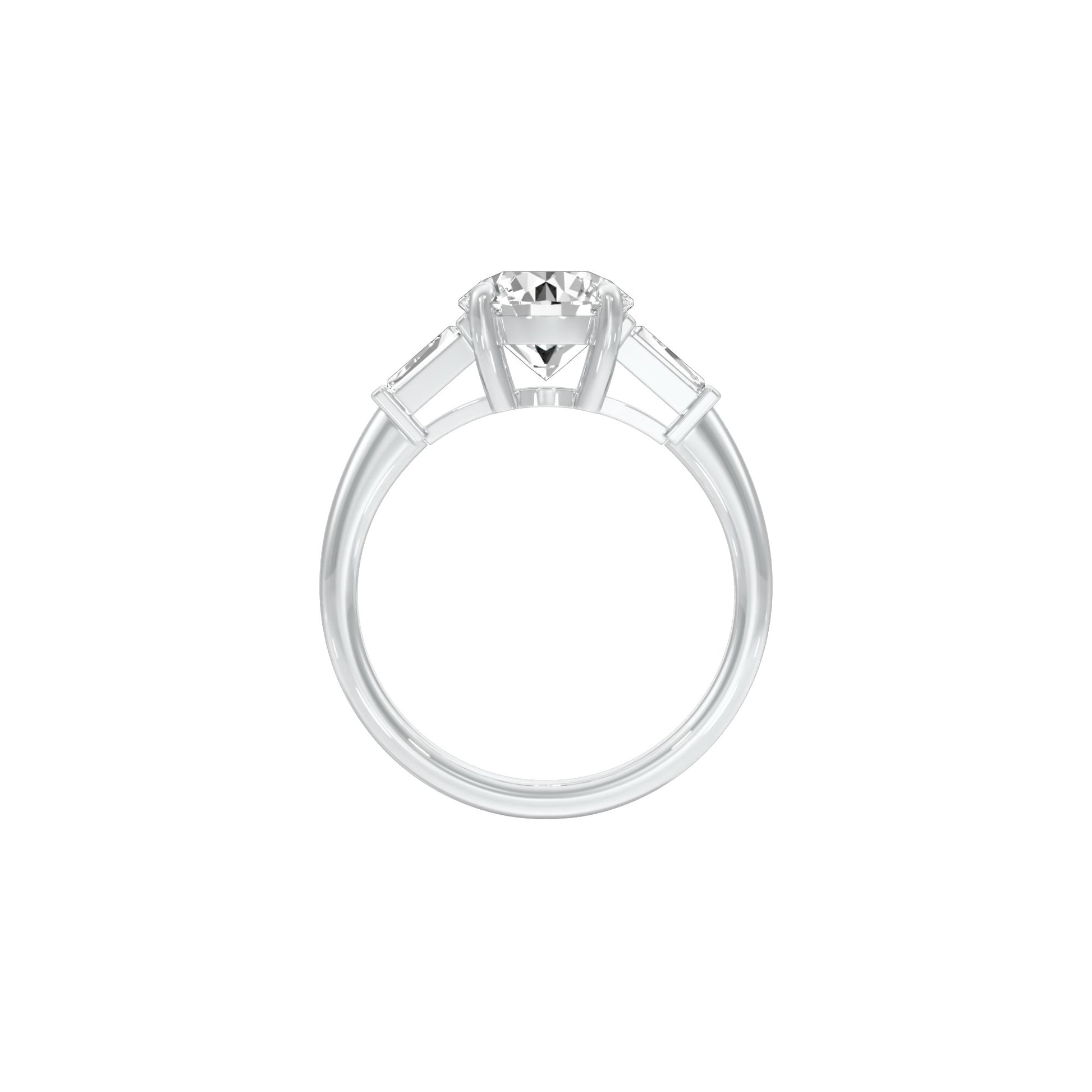 Love's Promises Diamond Engagement Ring 18 KT / White Gold / 22