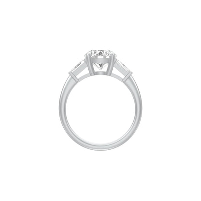 Love's Promises Diamond Engagement Ring 18 KT / White Gold / 18