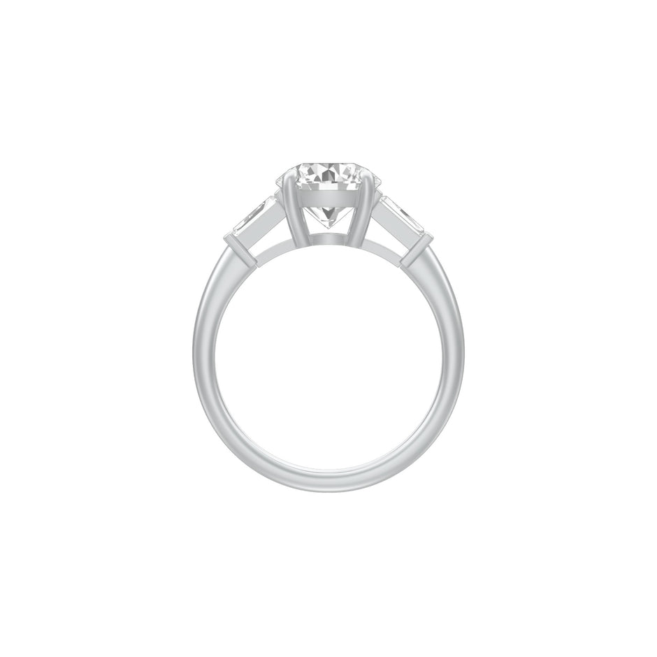 Love's Promises Diamond Engagement Ring 18 KT / White Gold / 18