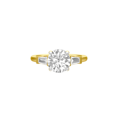 Love's Promises Diamond Engagement Ring 18 KT / Yellow Gold / 18