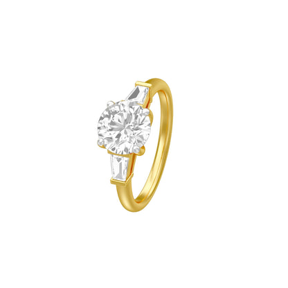 Love's Promises Diamond Engagement Ring 18 KT / Yellow Gold / 18