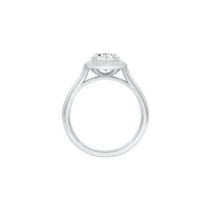 Soul Sync Diamond Engagement Ring 18 KT / White Gold / 22