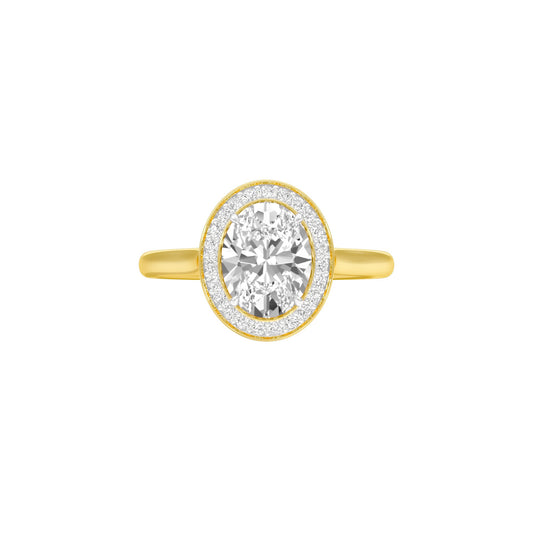 Soul Sync Diamond Engagement Ring 18 KT / Yellow Gold / 22