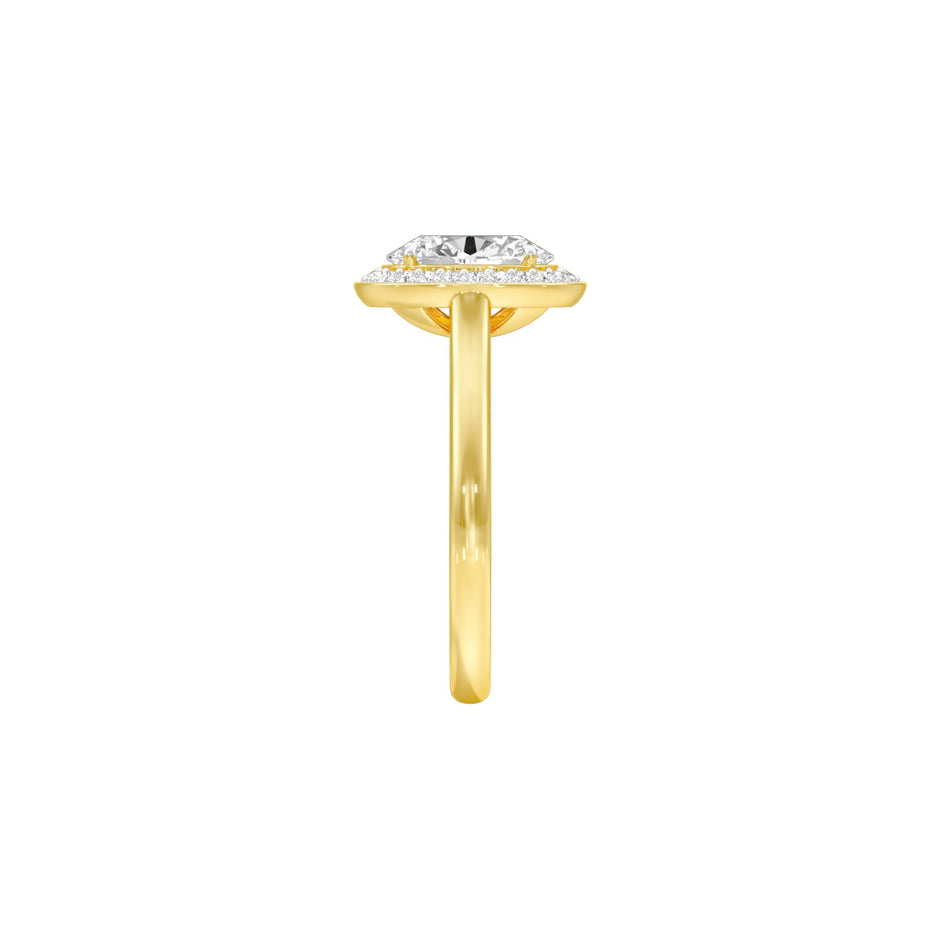 Soul Sync Diamond Engagement Ring 18 KT / Yellow Gold / 22