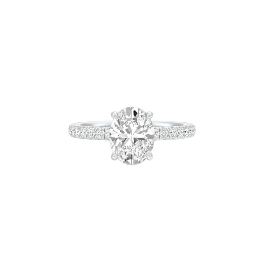DLR001575 18 KT / White Gold / 22