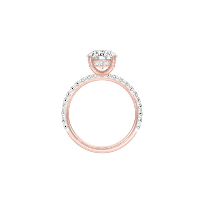 With Me Diamond Engagement Ring 18 KT / Rose Gold / 22