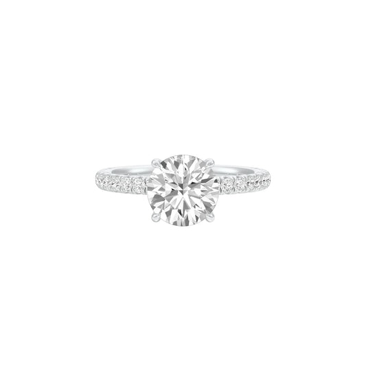 With Me Diamond Engagement Ring 18 KT / White Gold / 22