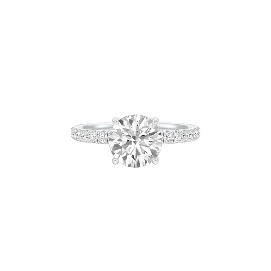 With Me Diamond Engagement Ring 18 KT / White Gold / 22