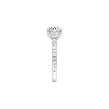 With Me Diamond Engagement Ring 18 KT / White Gold / 22