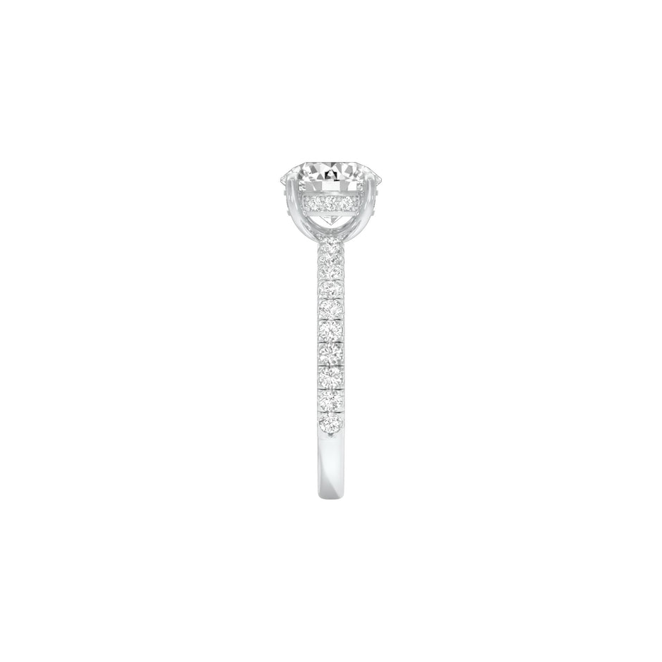 With Me Diamond Engagement Ring 18 KT / White Gold / 22