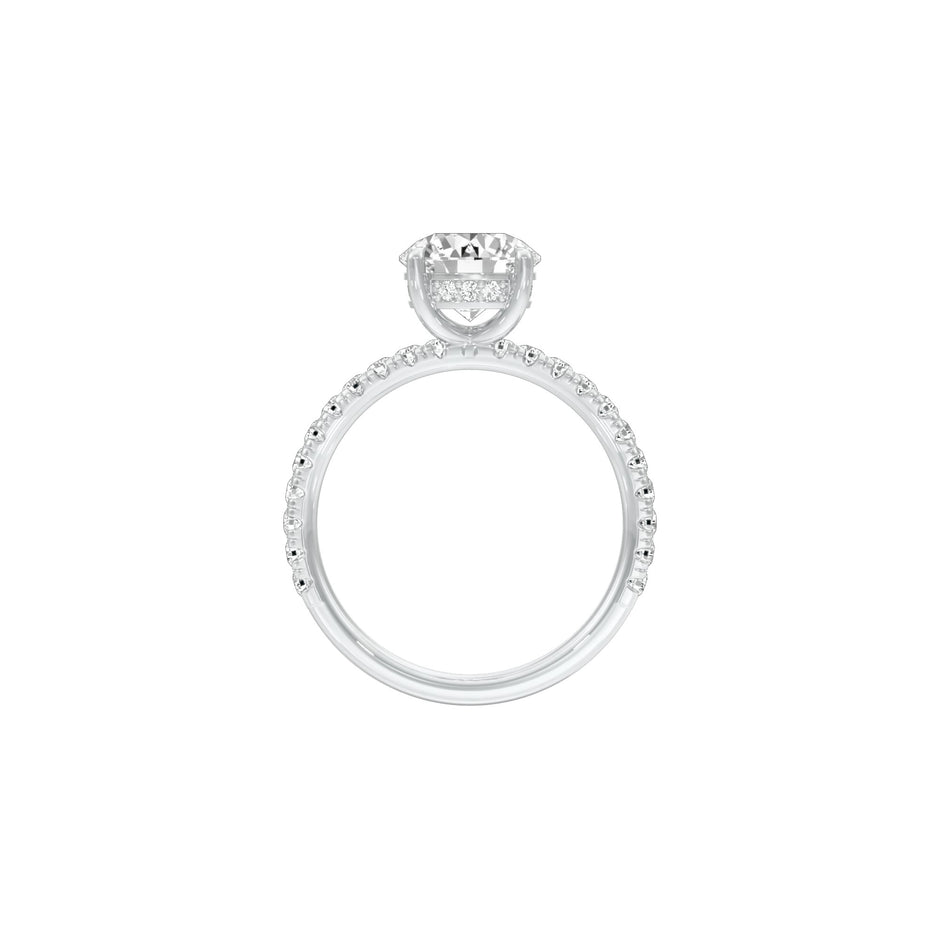 With Me Diamond Engagement Ring 18 KT / White Gold / 22