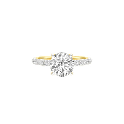 With Me Diamond Engagement Ring 18 KT / Yellow Gold / 22