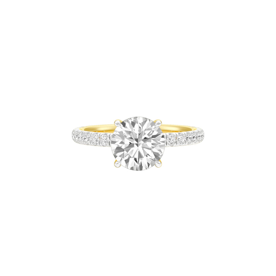 With Me Diamond Engagement Ring 18 KT / Yellow Gold / 22
