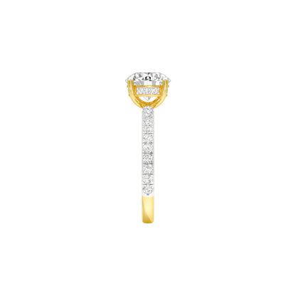 With Me Diamond Engagement Ring 18 KT / Yellow Gold / 22