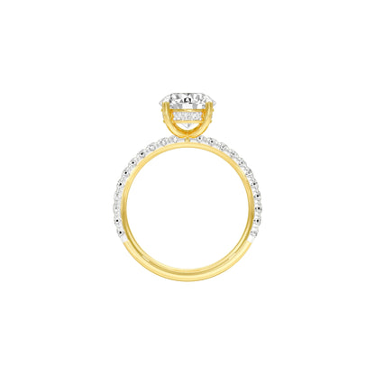 With Me Diamond Engagement Ring 18 KT / Yellow Gold / 22