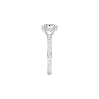 From The Start Diamond Engagement Ring 18 KT / White Gold / 22