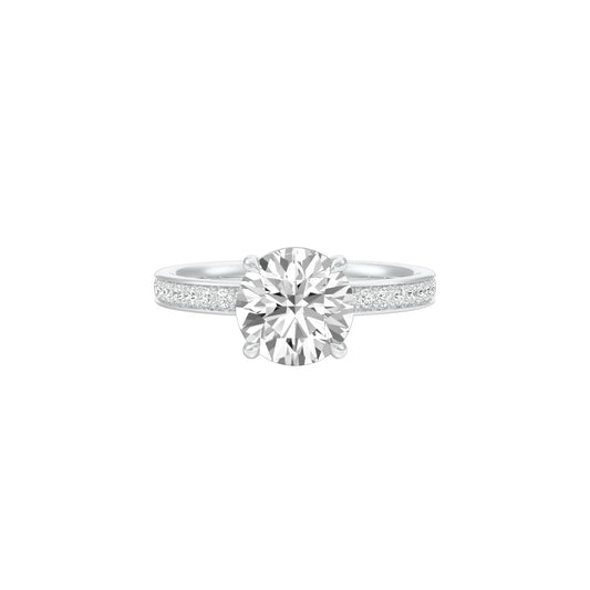 Early Hearts Diamond Engagement Ring 18 KT / White Gold / 22