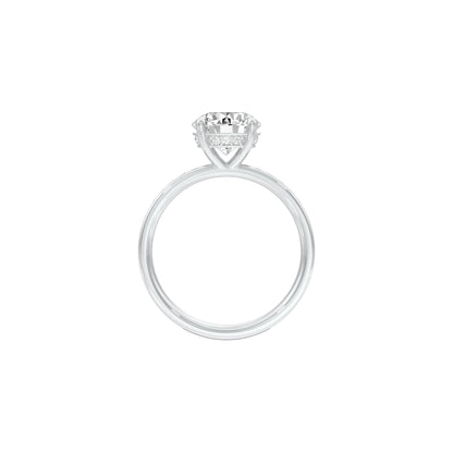 Early Hearts Diamond Engagement Ring 18 KT / White Gold / 22