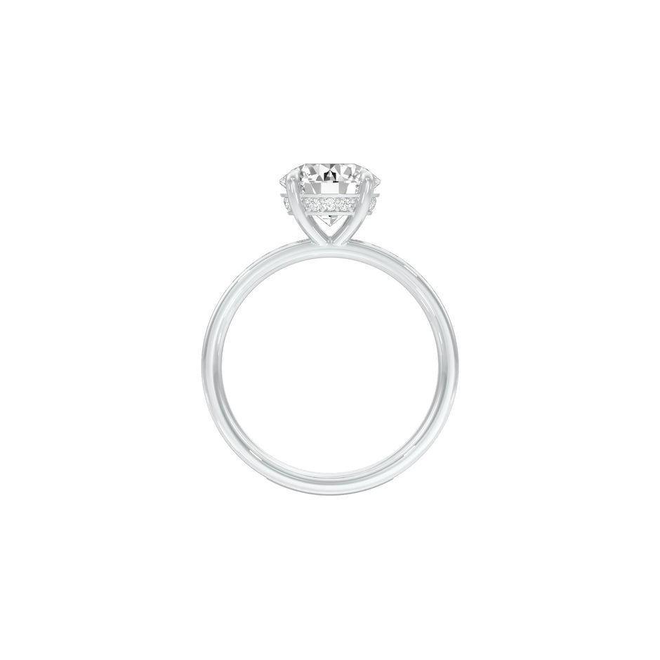 Early Hearts Diamond Engagement Ring 18 KT / White Gold / 22