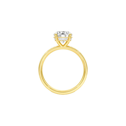 Early Hearts Diamond Engagement Ring 18 KT / Yellow Gold / 22