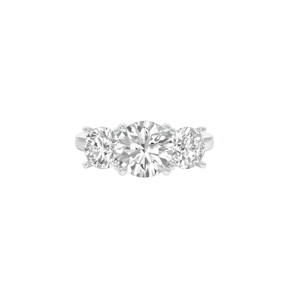 Heavenly Vows Diamond Engagement Ring 18 KT / White Gold / 22