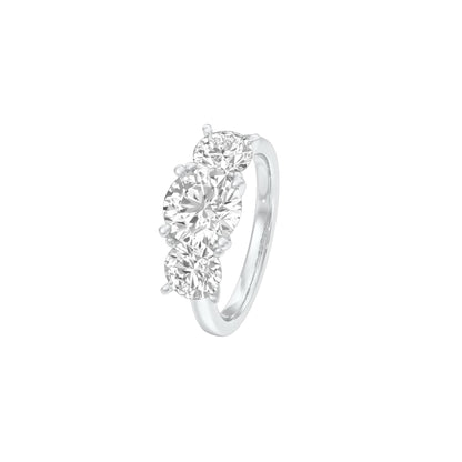 Heavenly Vows Diamond Engagement Ring 18 KT / White Gold / 22