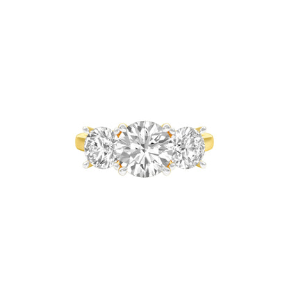 Heavenly Vows Diamond Engagement Ring 18 KT / Yellow Gold / 22