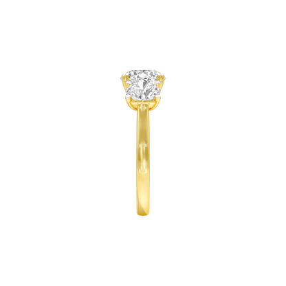 Heavenly Vows Diamond Engagement Ring 18 KT / Yellow Gold / 22