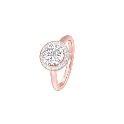 Tuned to You Diamond Engagement Ring 18 KT / Rose Gold / 22