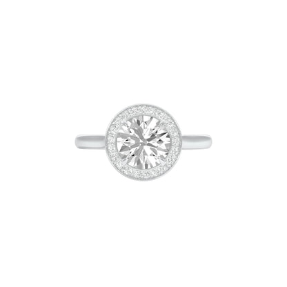 Tuned to You Diamond Engagement Ring 18 KT / White Gold / 22