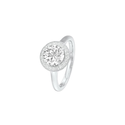 Tuned to You Diamond Engagement Ring 18 KT / White Gold / 22