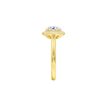 Tuned to You Diamond Engagement Ring 18 KT / Yellow Gold / 22