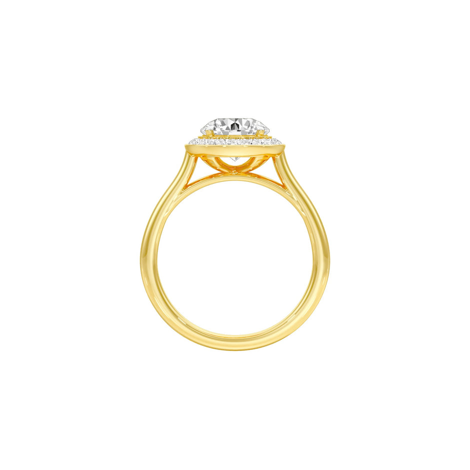 Tuned to You Diamond Engagement Ring 18 KT / Yellow Gold / 22